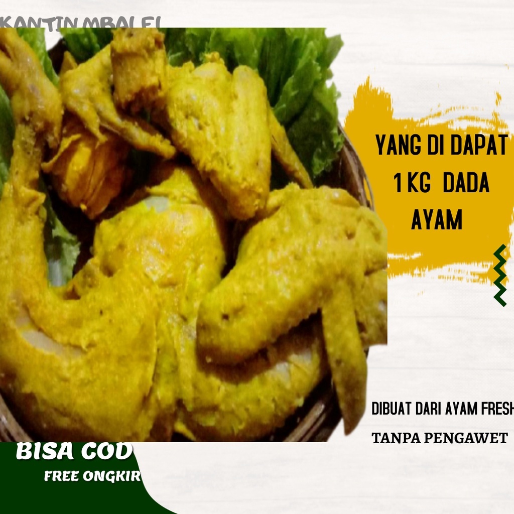 

AYAM NEGRI UNGKEP BUMBU KUNING KALSAN DADA DI BAKAR ATAU DI GORENG ENAK