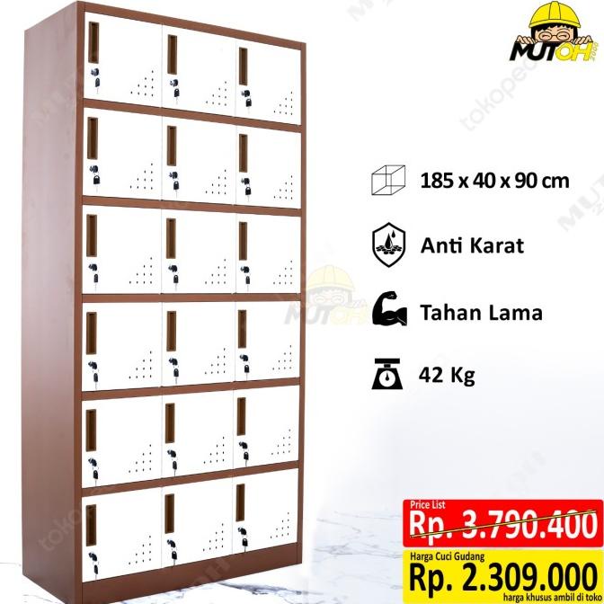 

[[COD]] Loker besi Locker Besi 18 Pintu TERJAMIN Kode 266
