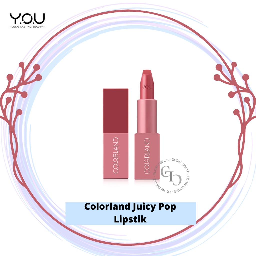 YOU Colorland Juicy Pop Lipstik