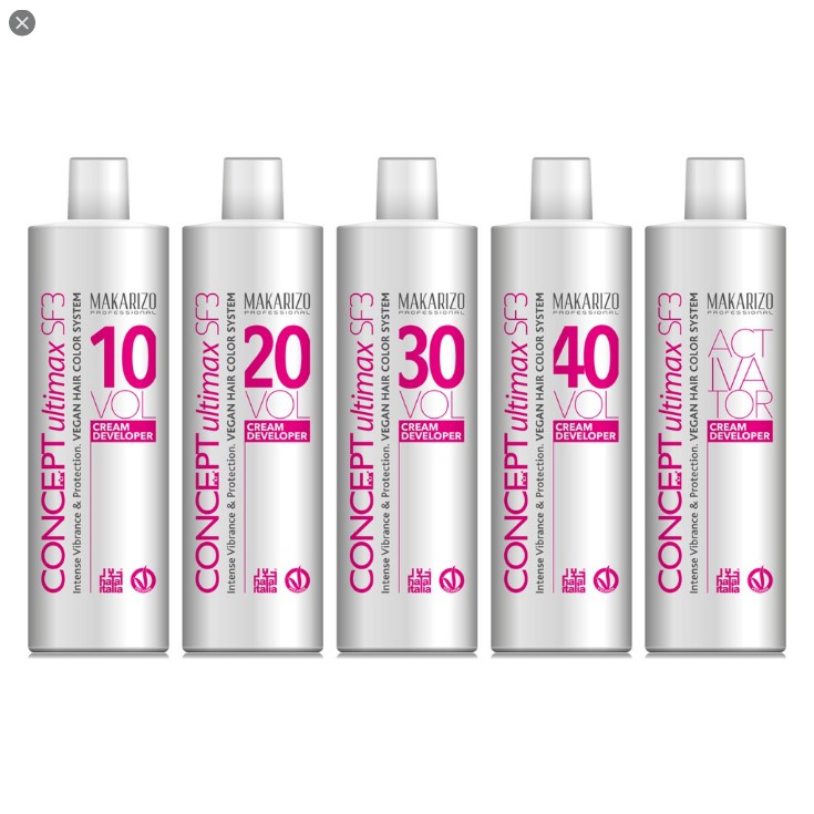 MAKARIZO CONCEPT ULTIMAX CREAM DEVELOPER 135ML/ CONCEPT ULTIMAX/ ORIGINAL/ TERMURAH