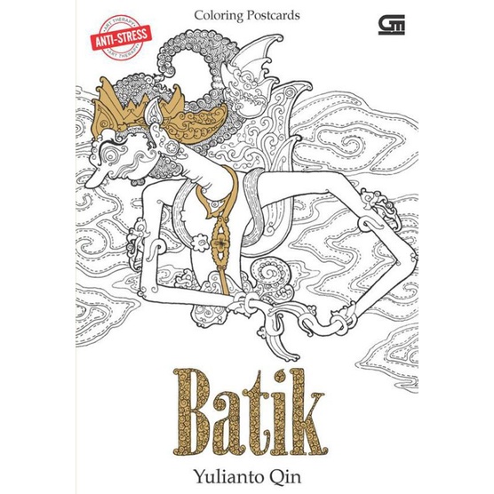 BUKU MEWARNAI ANTI STRESS-BATIK