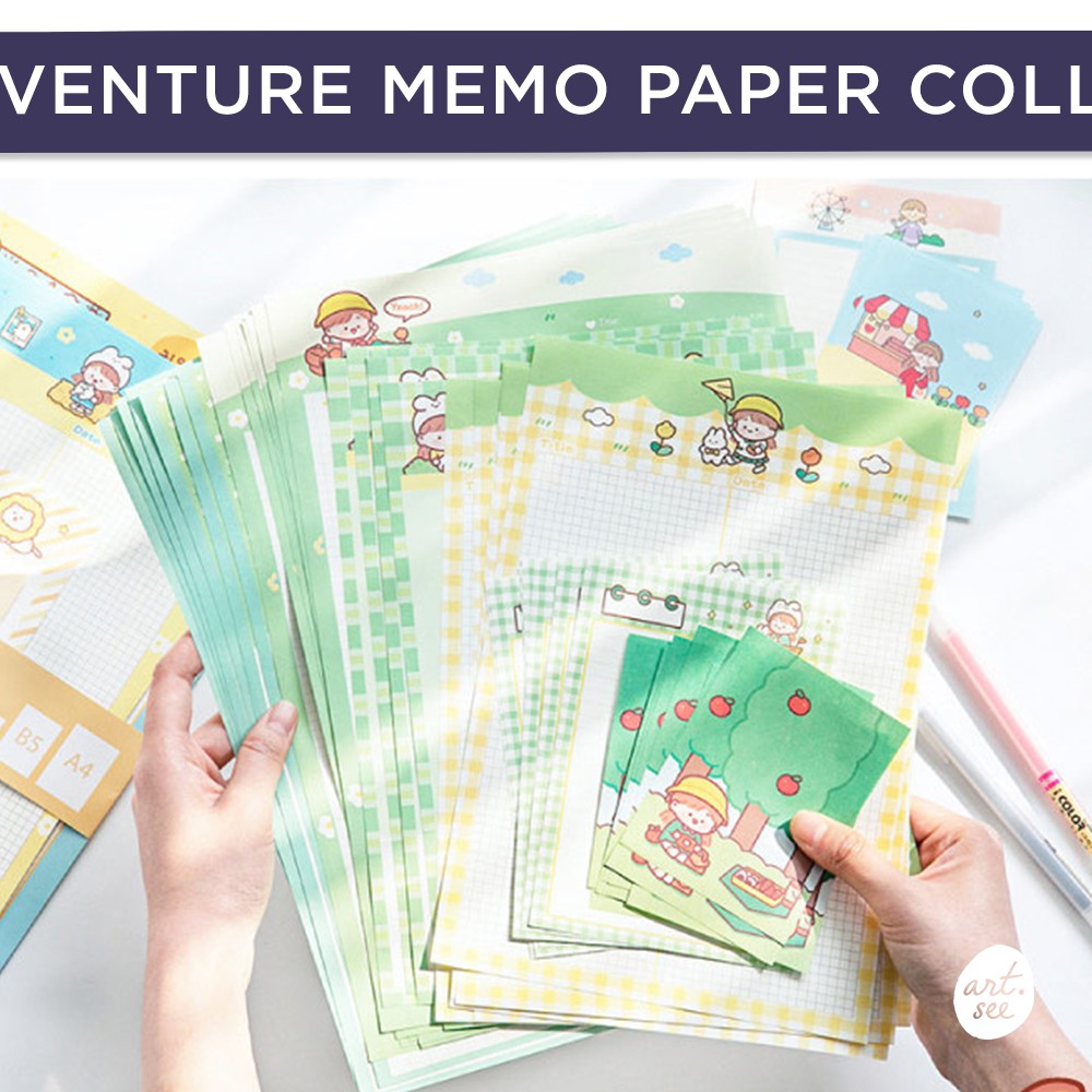 

Life Adventure Memo Paper Collection