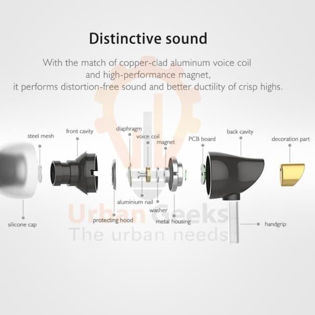 ー KTL Headset Rock Zircon Original Earphone IEM Headset Stereo Bass ❂ ✄