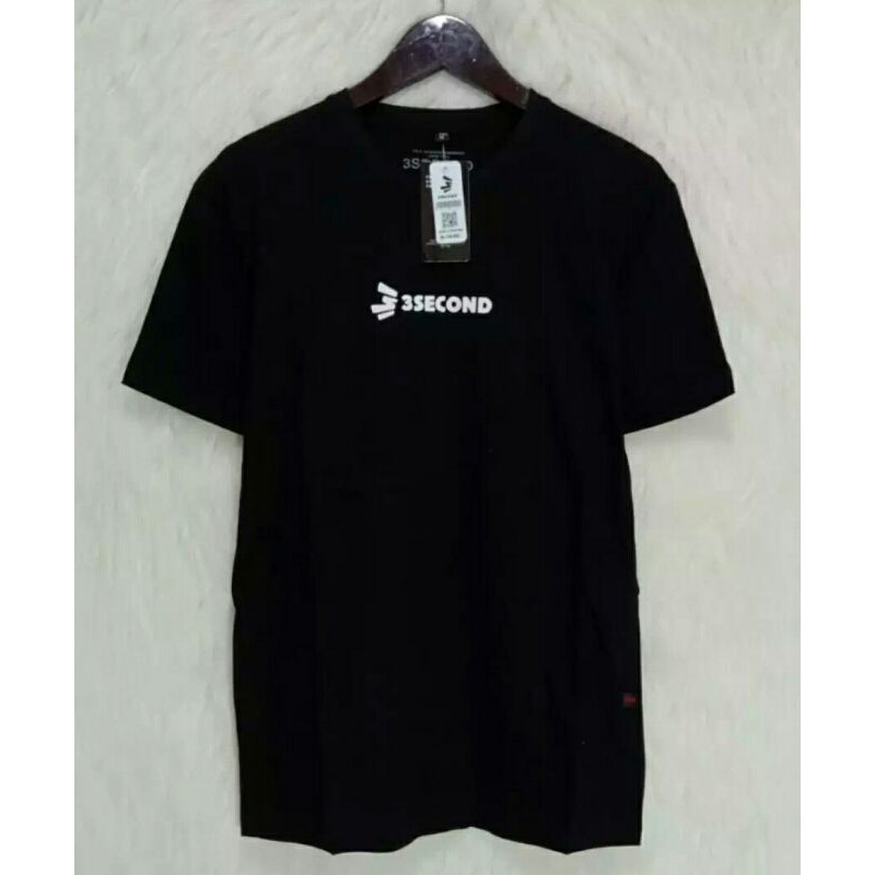 kaos distro kaos tulisan 3 second kaos three second original