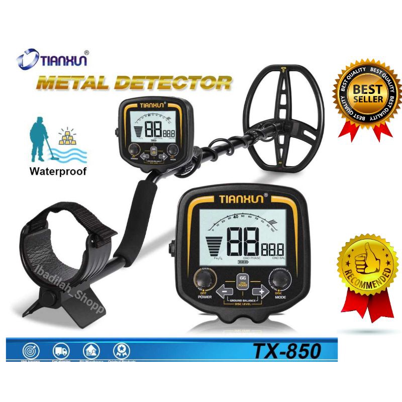 Pendeteksi Logam Metal Gold Silver Detector - TX-850-TIANXUN
