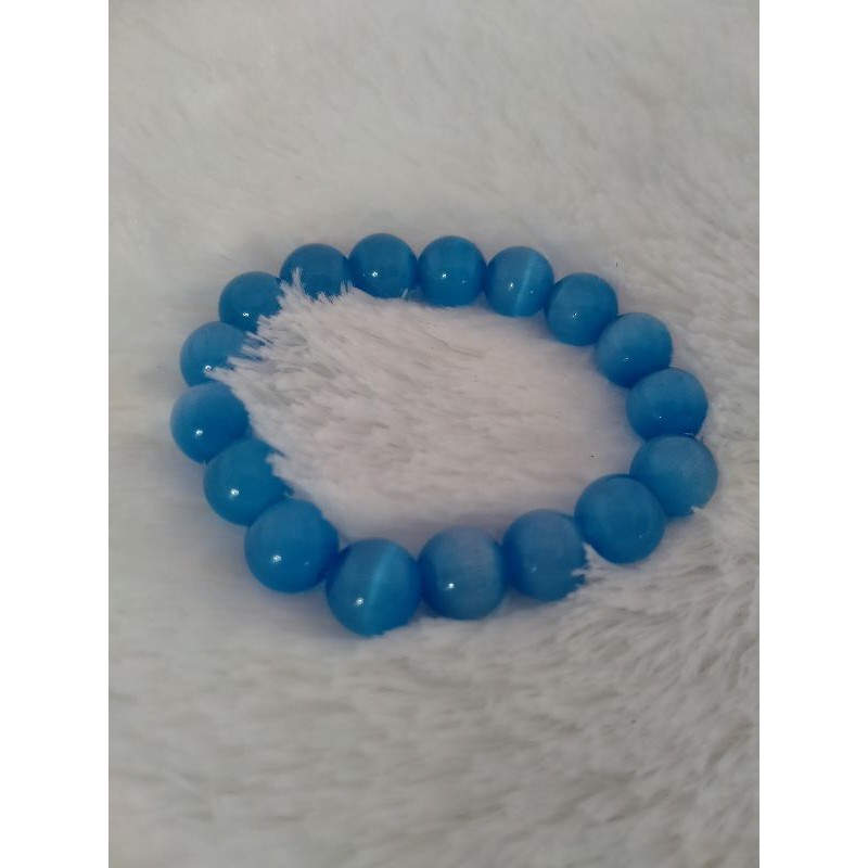 gelang biru mata kucing
