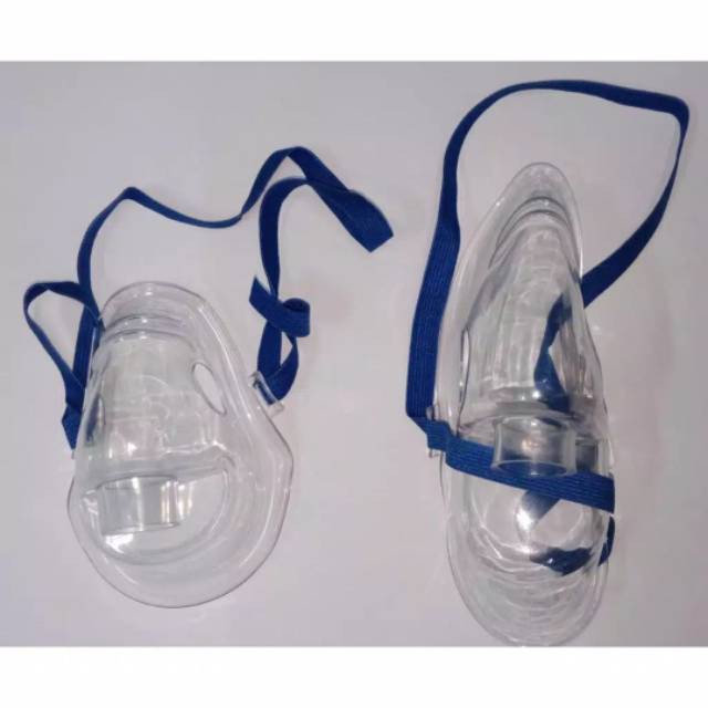 Masker Nebulizer Omron - Masker Dewasa / Masker Anak / Masker Bayi