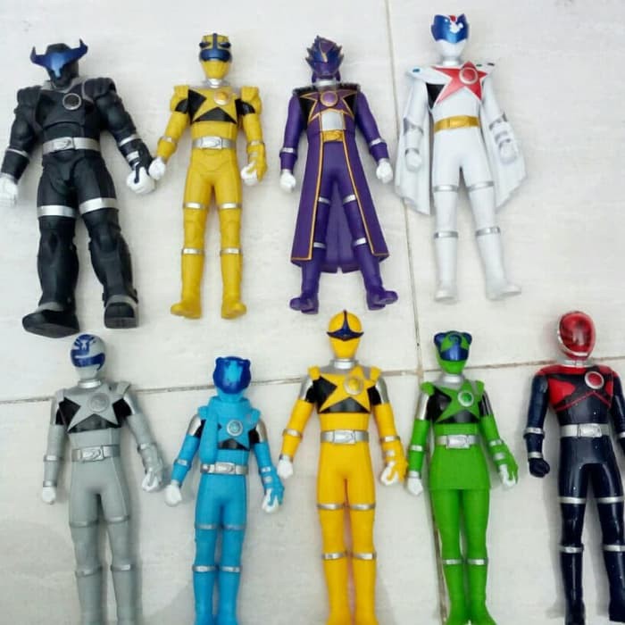 Sofubi vynil action figure super sentai power  ranger  