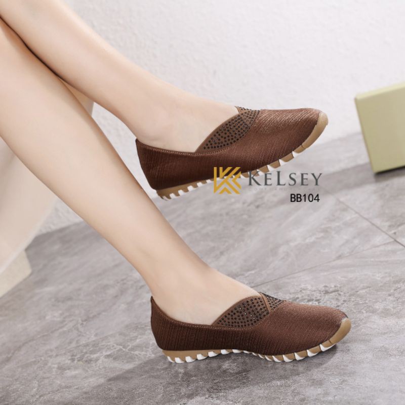 Kelsey Sepatu Flat Shoes Wanita  BB104