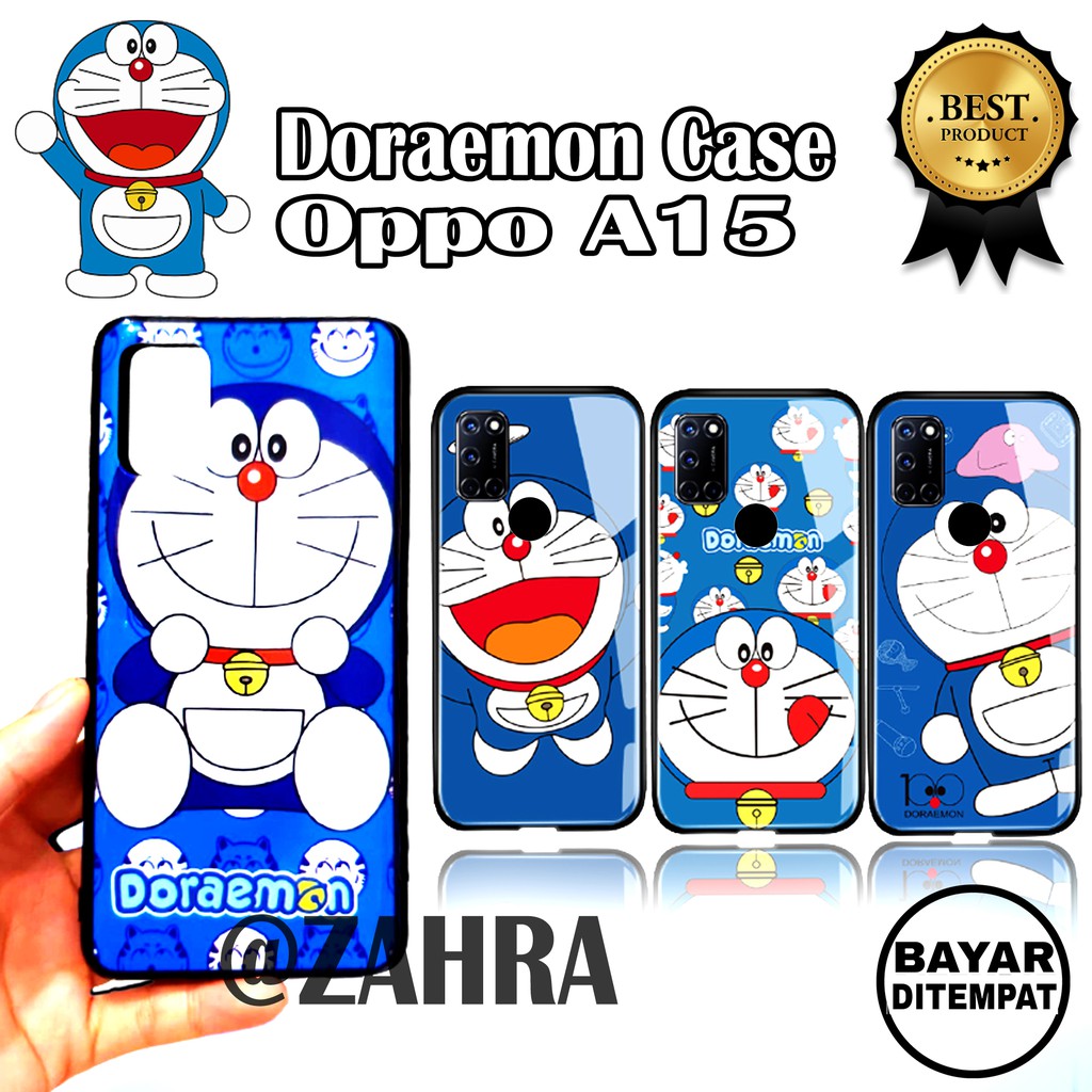 Case / Softcase / Casing Handpone / Casing HP Karakter DORAEMON For OPPO A15( RANDOM ) - ZR23