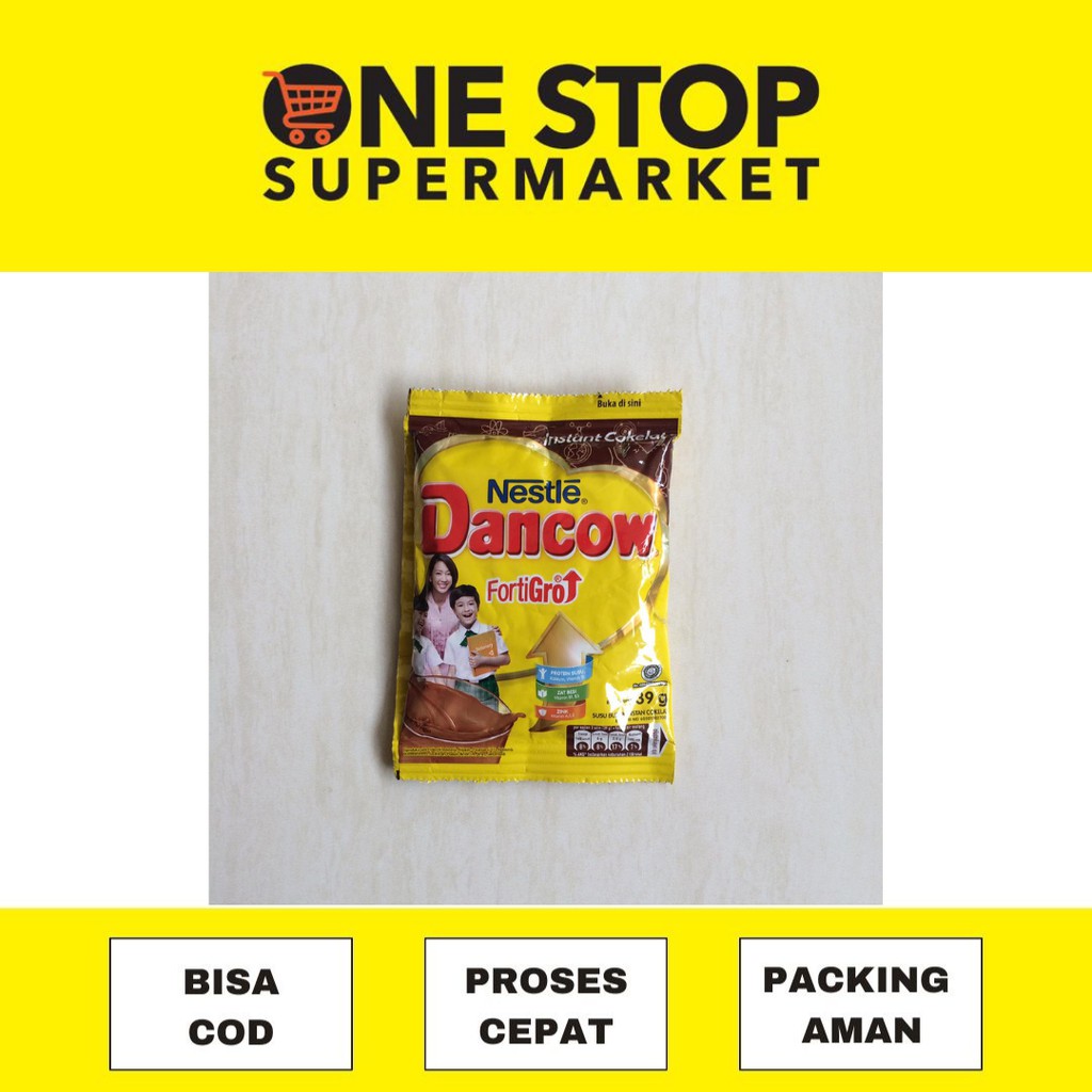 

Nestle Dancow Susu Bubuk 39g Rasa Coklat