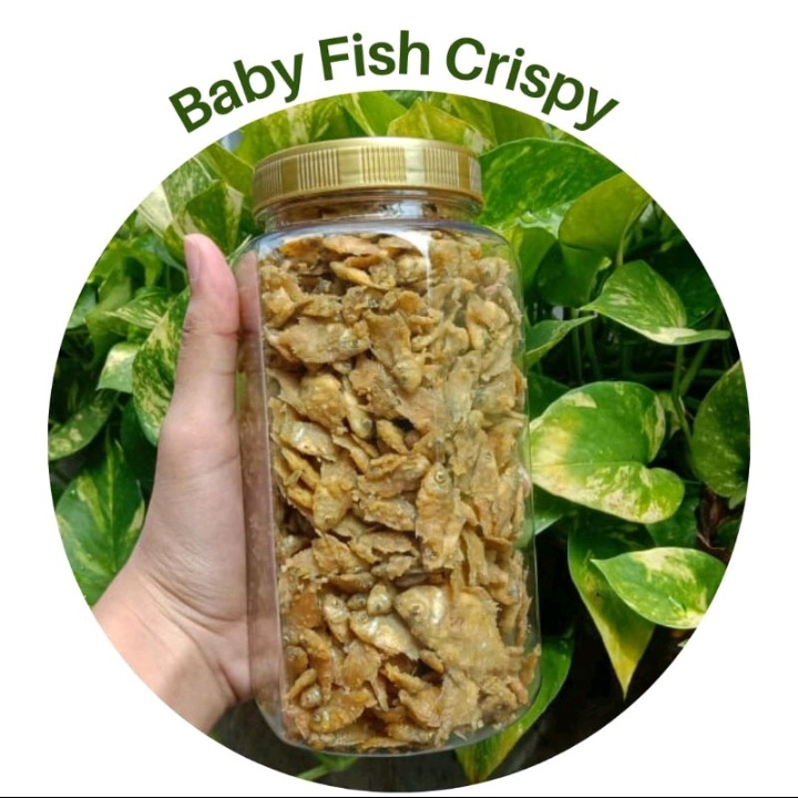 Baby Fish Crispy | Baby Fish Ikan Nila Crispy 200gr toples