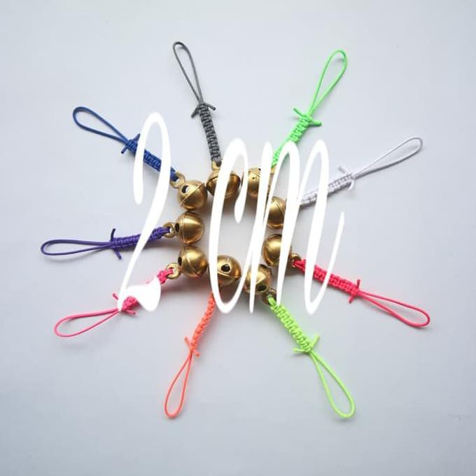 kerincingan - klintingan 2 cm gantung resleting tas - kunci SALE