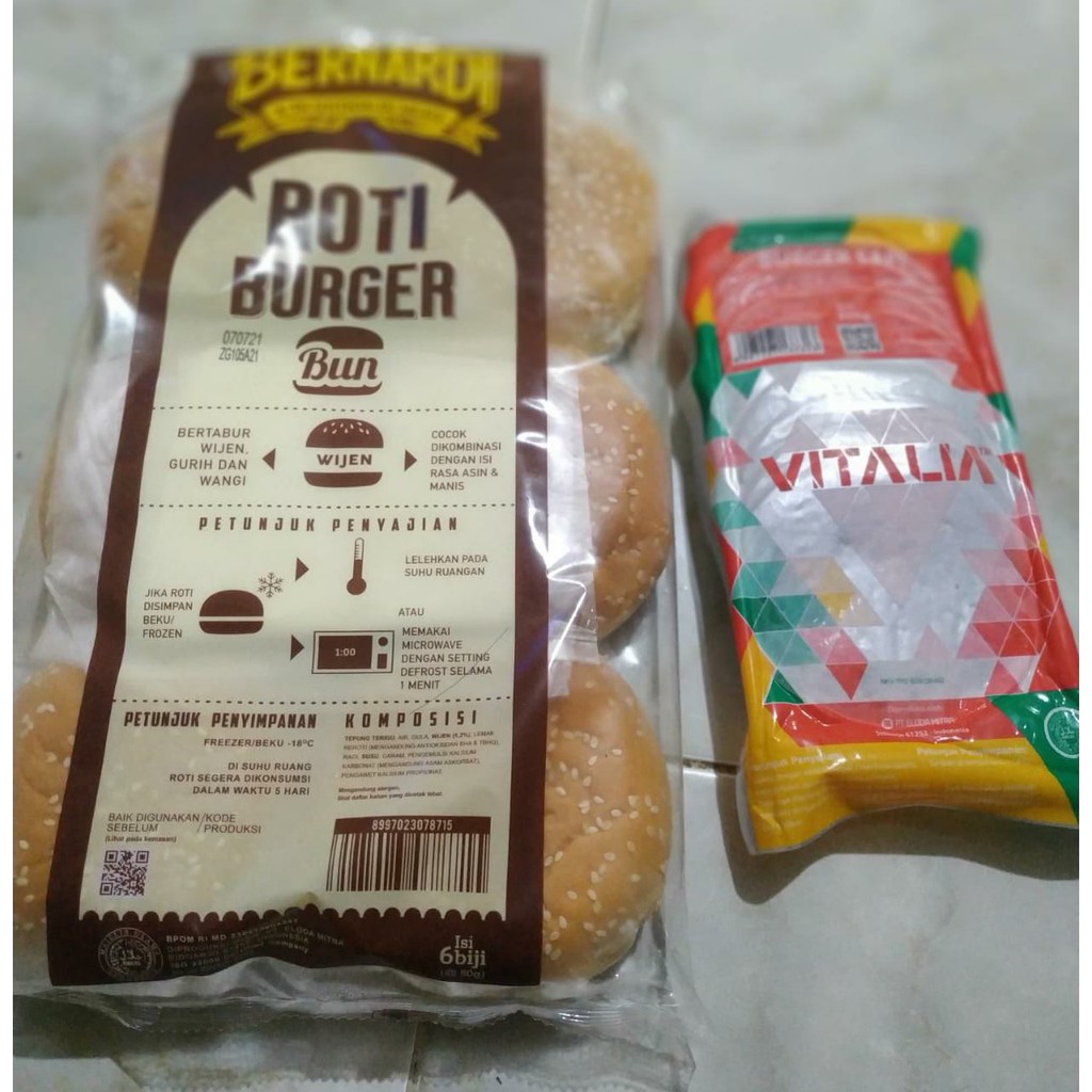 

PAKET BURGER WIJEN JUMBO +VITALIA JUMBO ISI 10pc/PAKET BURGER TERMURAH