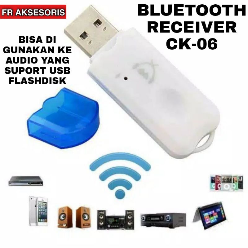 Dongle USB Bluetooth Receiver CK 06 Audio Music plug and play CK06