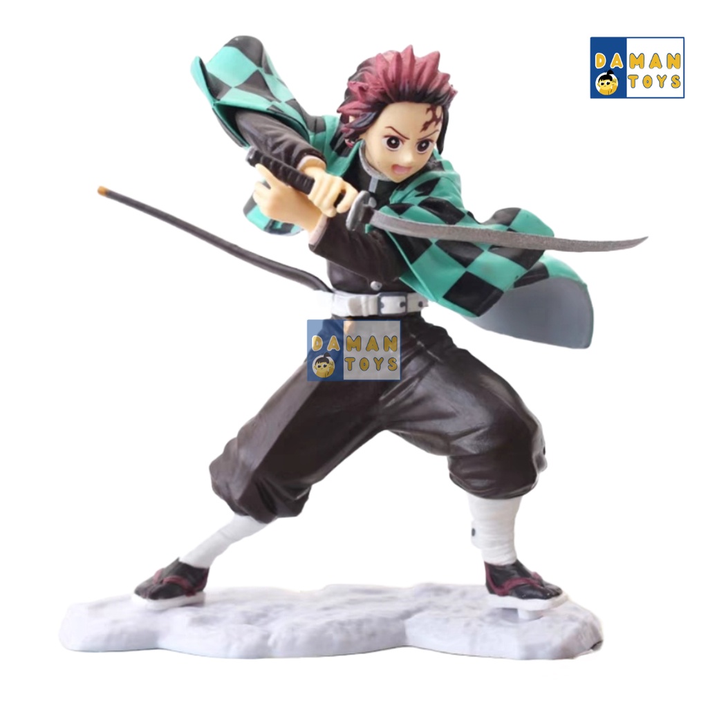 Figure Anime Demon Slayer Kimetsu No Yaiba Sinazugawa Sanemi, Tengen Uzui, Kanroji Mitsuri, Tokito Muichiro