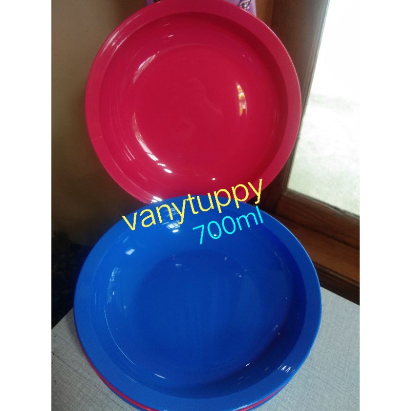 Piring makan piring crescendo plate tupperware 1pcs