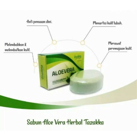 Sabun mandi Herbal Aloevera melembabkan kulit, mengatasi kulit kering, mengobati bekas luka ( jerawat ) menghilangkan flek&amp; bekas jerawat