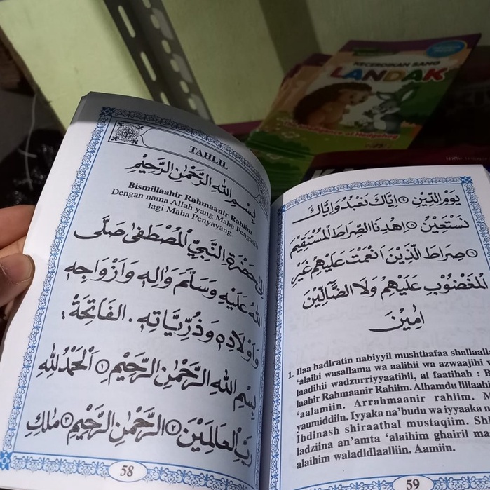 Buku yasin Tahlil Besar (HVS WARNA)