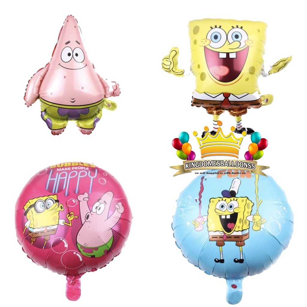 Balon Foil Spongebob Patrick