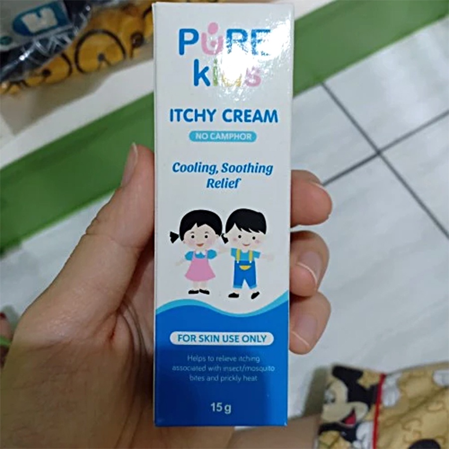 Pure Kids Pure Baby Itchy Cream 15g Pereda Gatal Pada Anak