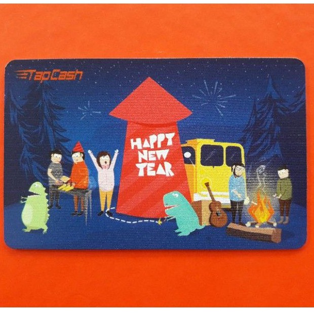 BNI Tapcash Spesial Edition NEW YEAR ORI /Like eMONEY eTOLL Flazz or Brizzi