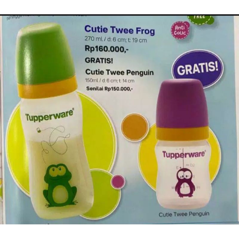 Botol Susu Tupperware Besar Kecil Shopee Indonesia