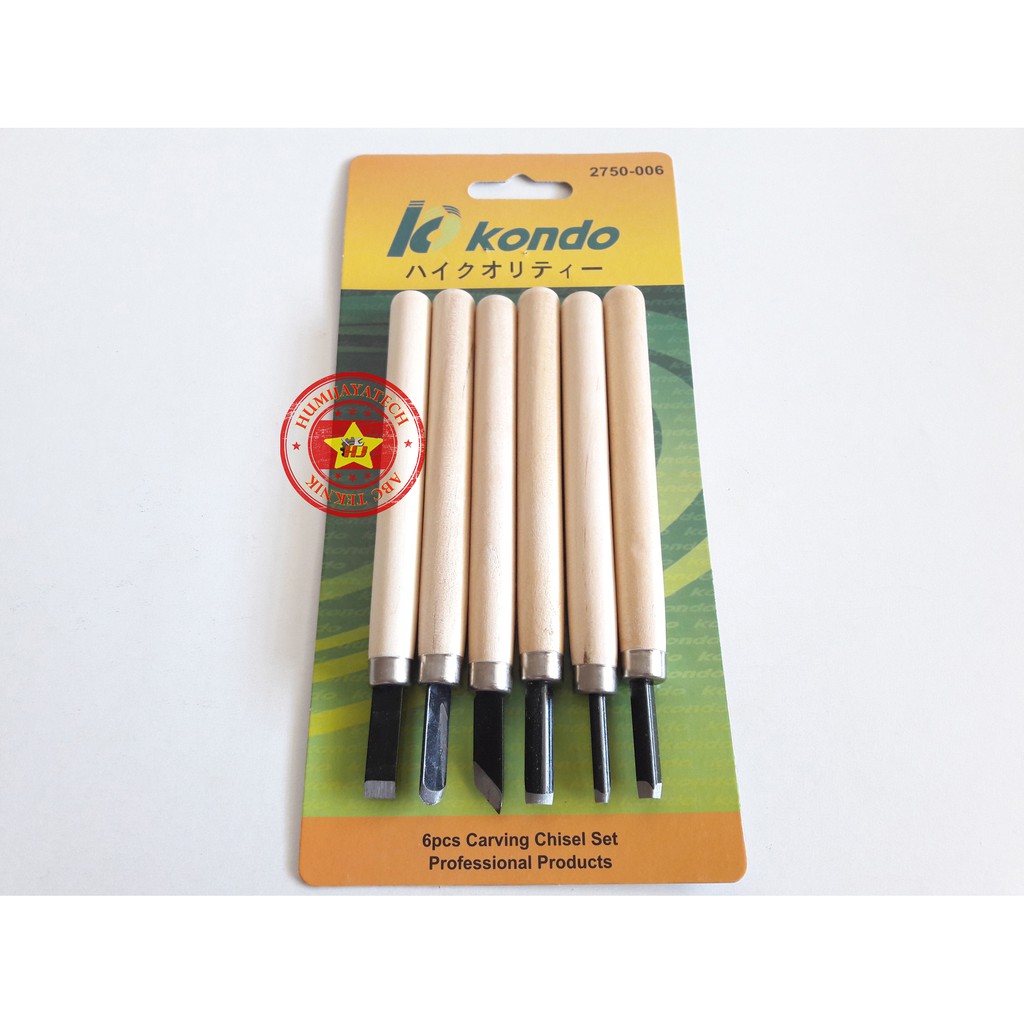 Alat Ukir Set Kondo / Pisau ukir Set / Pahat ukir Set