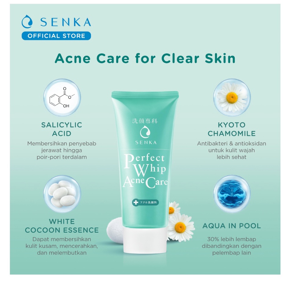 SENKA Perfect Whip Acne Care 50gr