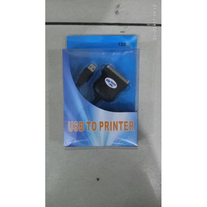 "kabel converter usb to parallel usb to printer usb to pararel"