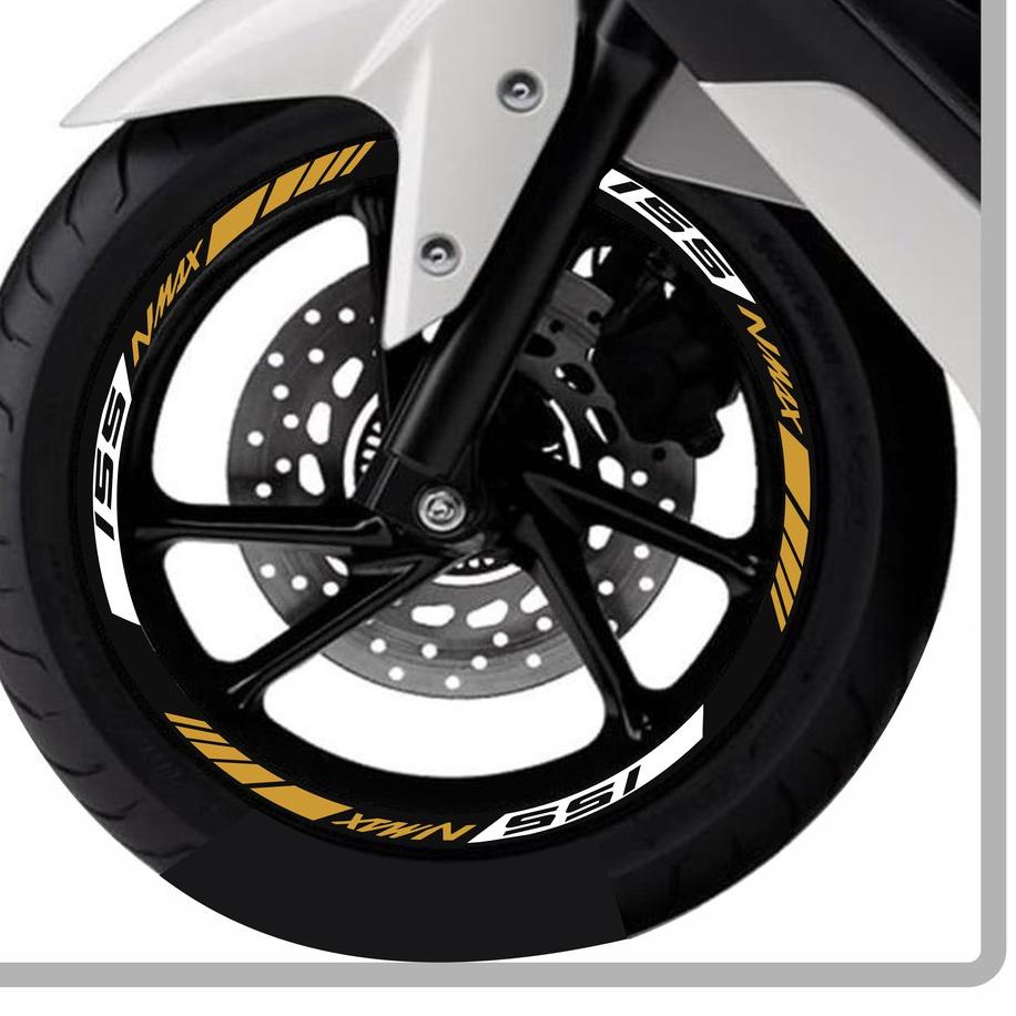 ♥ stiker pelek NMAX sticker velk NMAX VARIASI LIS VELEK MODIFIKASI PELEK MOTOR VARIASI ♙