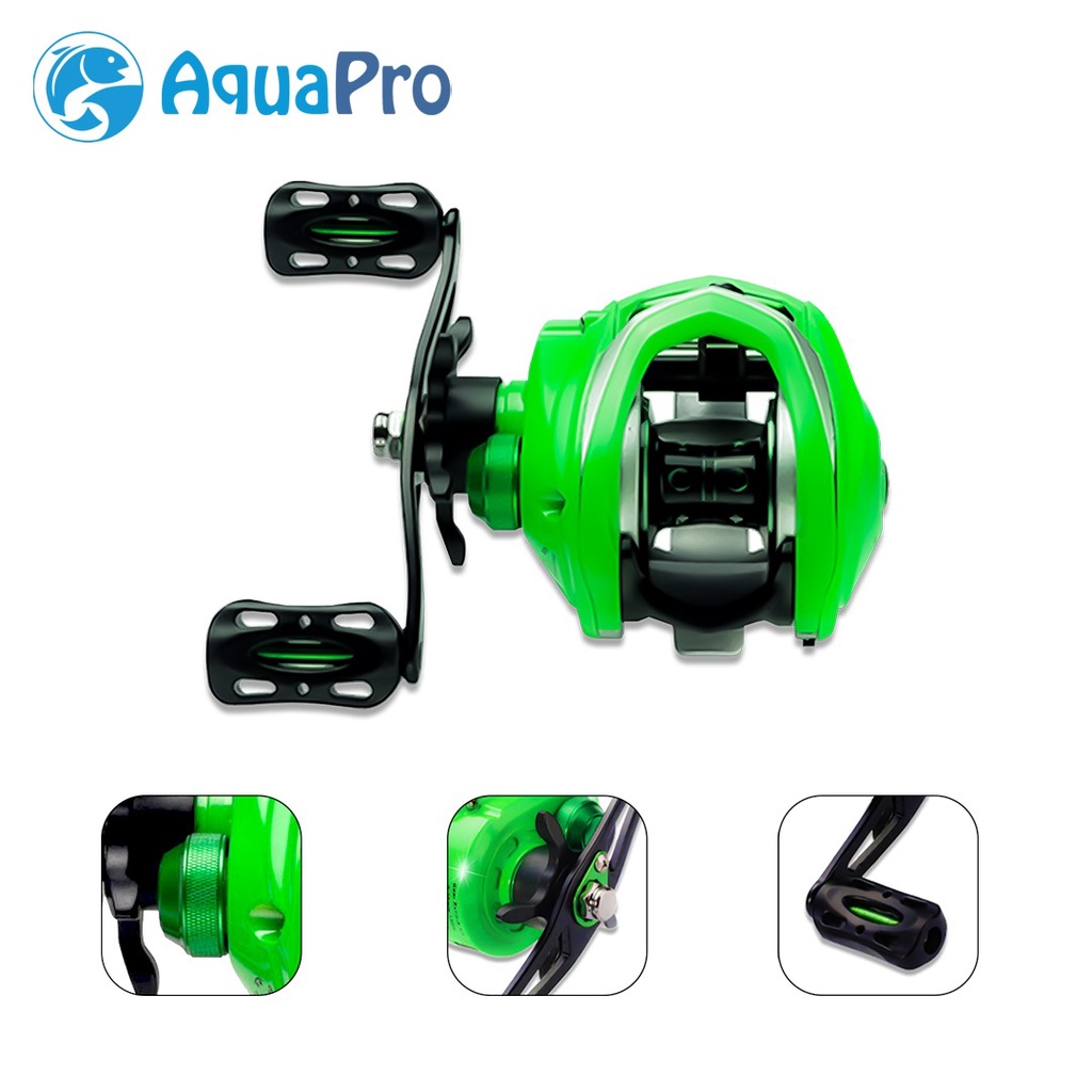 Reel Pancing Bait Casting Water Drop Wheel Jarak Jauh Anti Meledak Garis All-Metal Wire Cup Fishing Road Wheel Kerekan Pancing Fishing Reel Spool Material Yang Berkualitas Tinggi