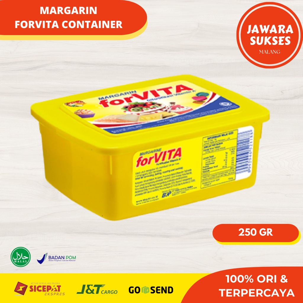 

Margarin Forvita 250gr Kotak | Margarine mentega Forvita