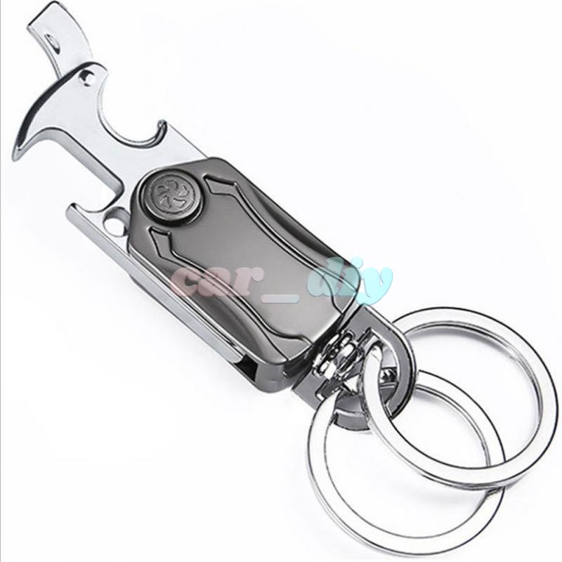 Gantungan Kunci Fidget Spinner Multifungsi Pembuka Botol Bahan Zinc Alloy