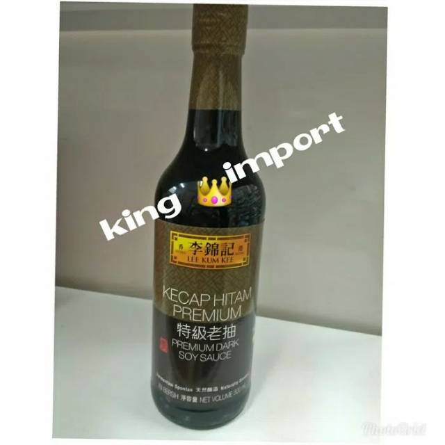 

Lee Kum kee Kecap hitam premium Dark soy sauce saus 500ml