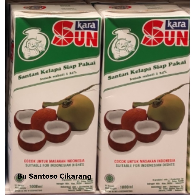 

Sun Kara Santan 1 liter