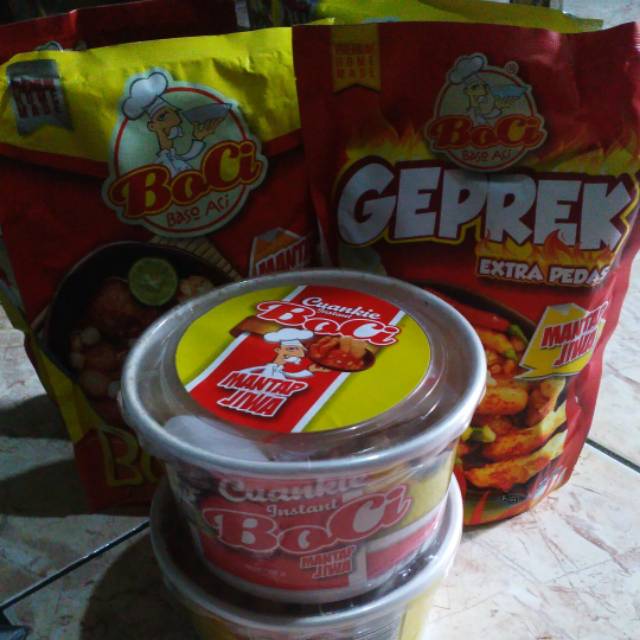 

Boci geprek/boci original/boci cuankie
