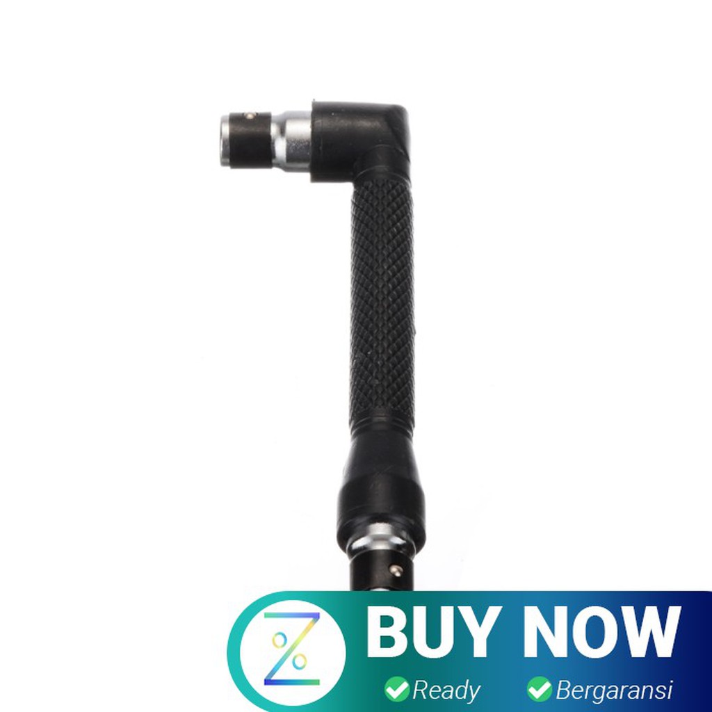 Kunci Pas Dual Head Socket Wrench Screwdriver 1/4 Inch 6.35mm L Shaped