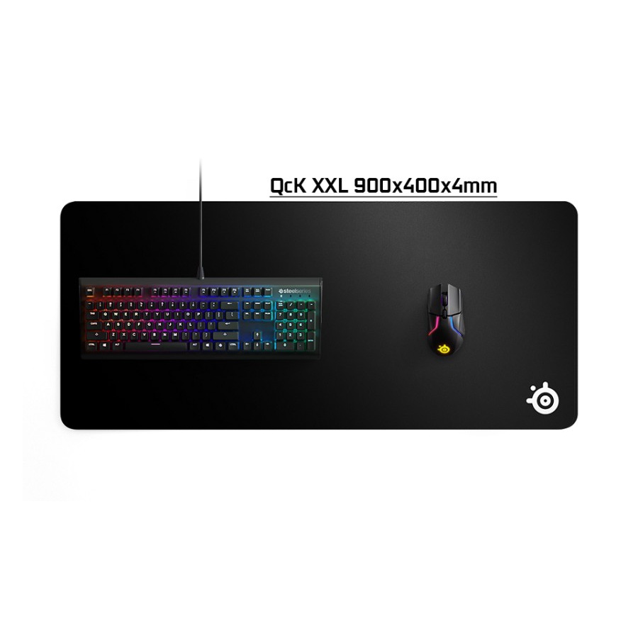 Mousepad Steelseries QcK Heavy Series 6MM - Medium - Large - XXL Size