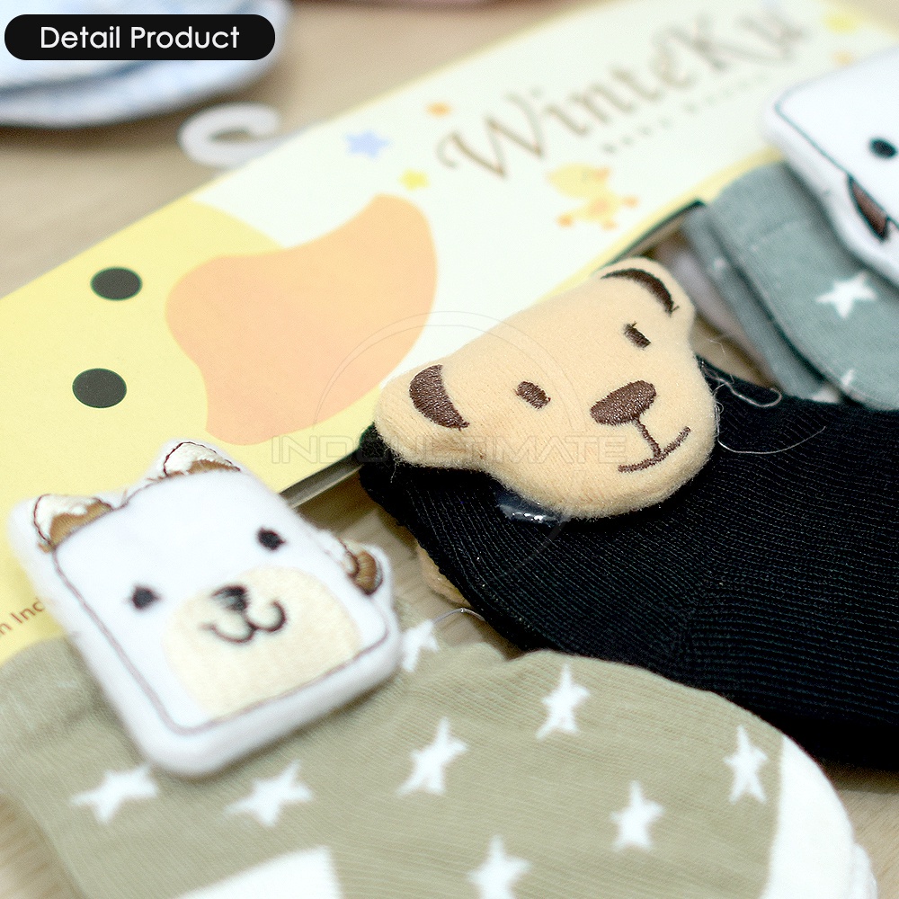 3Pcs Kaos Kaki Bayi Newborn (0-6 Bulan ) Kaos Kaki Bayi Laki-Laki Perempuan SY-0625 Kaos Kaki Motif Karakter Baby Sock Sarung Kaki Bayi Pelindung Kaki Bayi Alas Kaki Bayi Aksesoris Pakaian Bayi Kaos Kaki Bayi Polos Karakter
