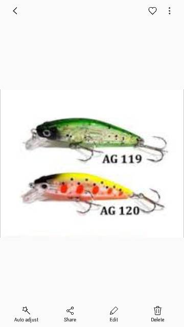 Lure HINOMIYA PREMIUM &quot;AGILE MINNOW&quot; (5cm / 6,8gram)