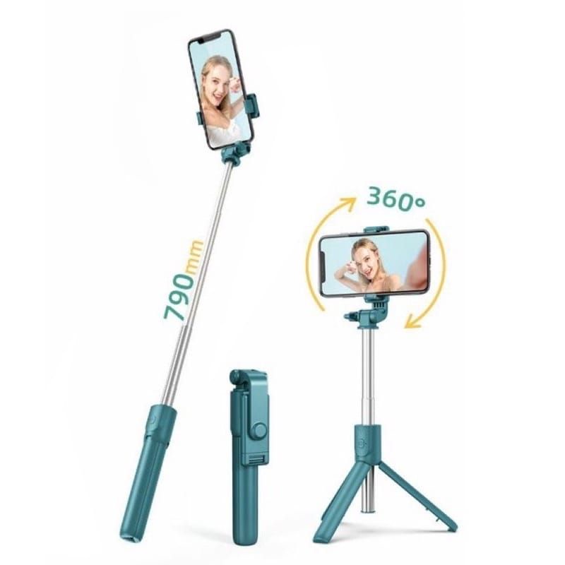 JC-11 Live Broadcast Wireless Selfie Stick Tongkat Selfie Tongsis