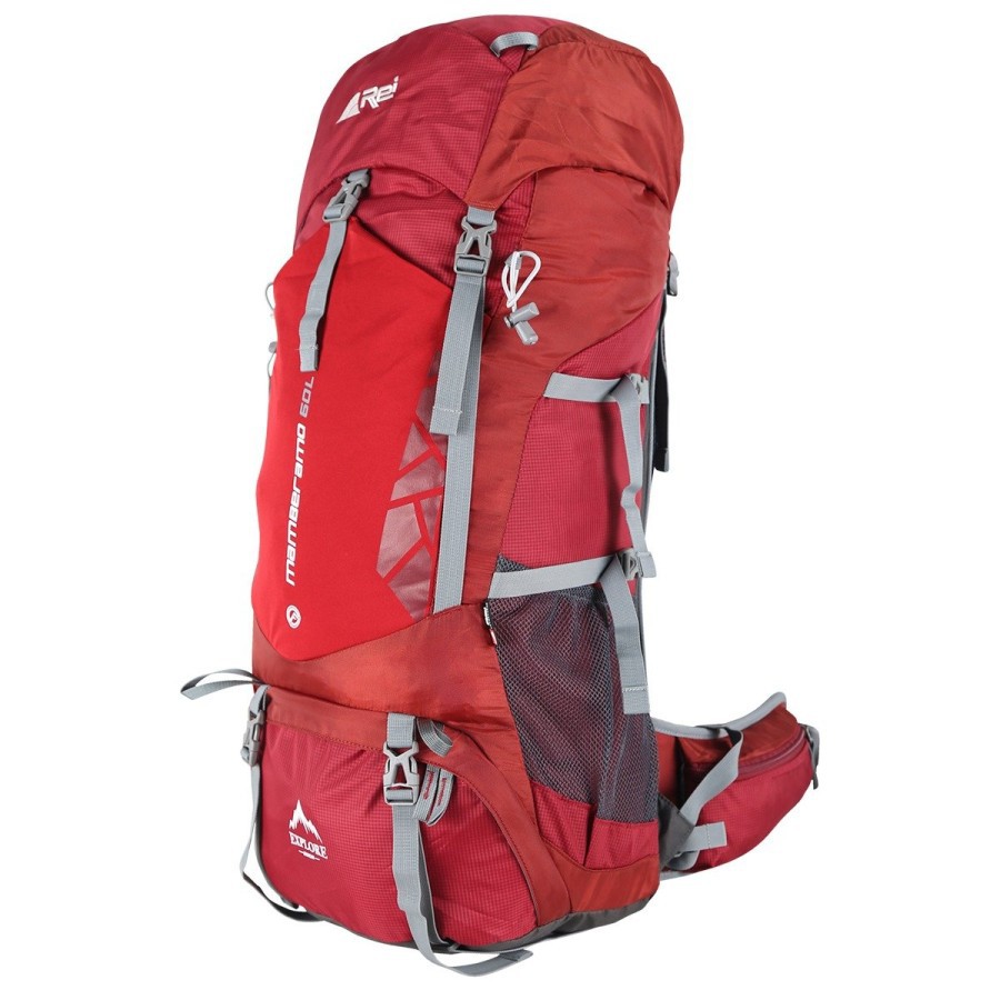 TAS GUNUNG CARRIER REI AREI MAMBERAMO 60L ORIGINAL 100% - INCLUDE COVER BAG