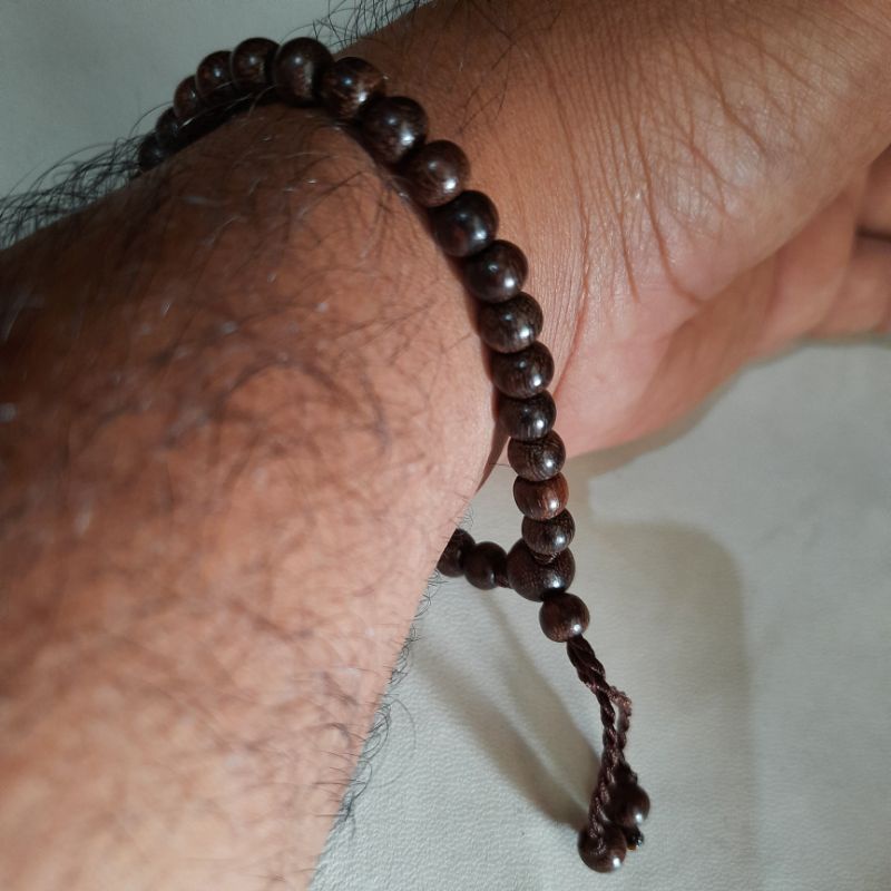 Gelang Galih Asem 5mm / gelang tasbih 33 CLW