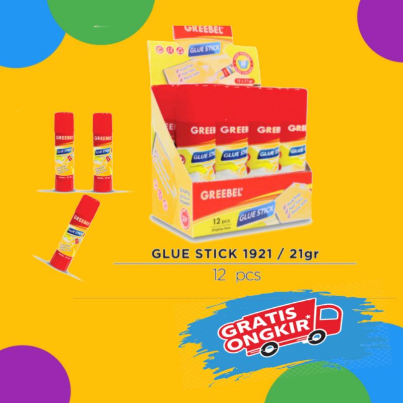 

GREBEEL LEM GLUE STICK LEM KERTAS PUTAR BATANGAN