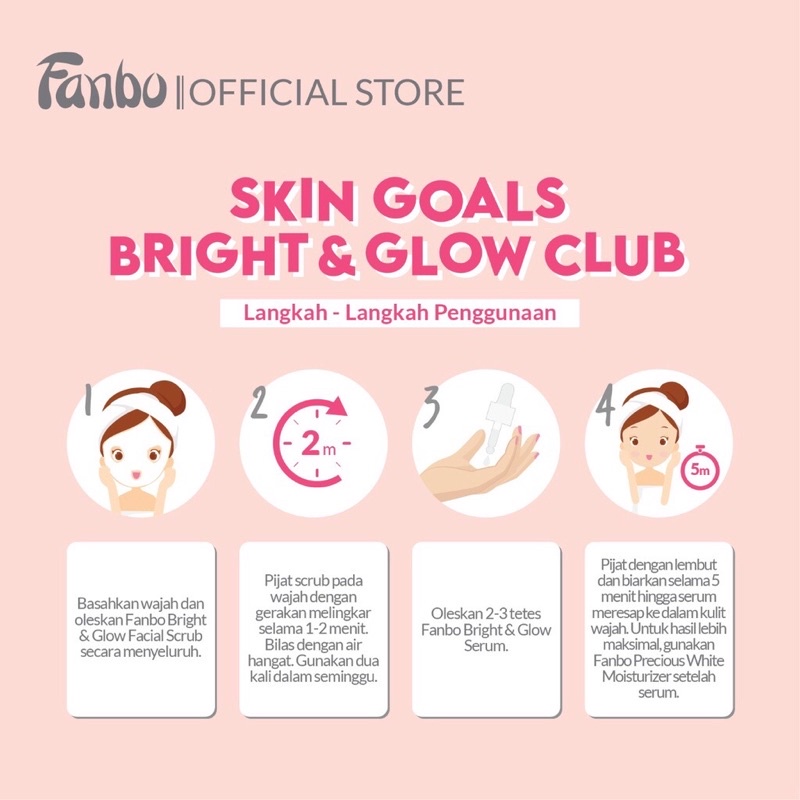 FANBO Skin Goal Bright &amp; Glow Club