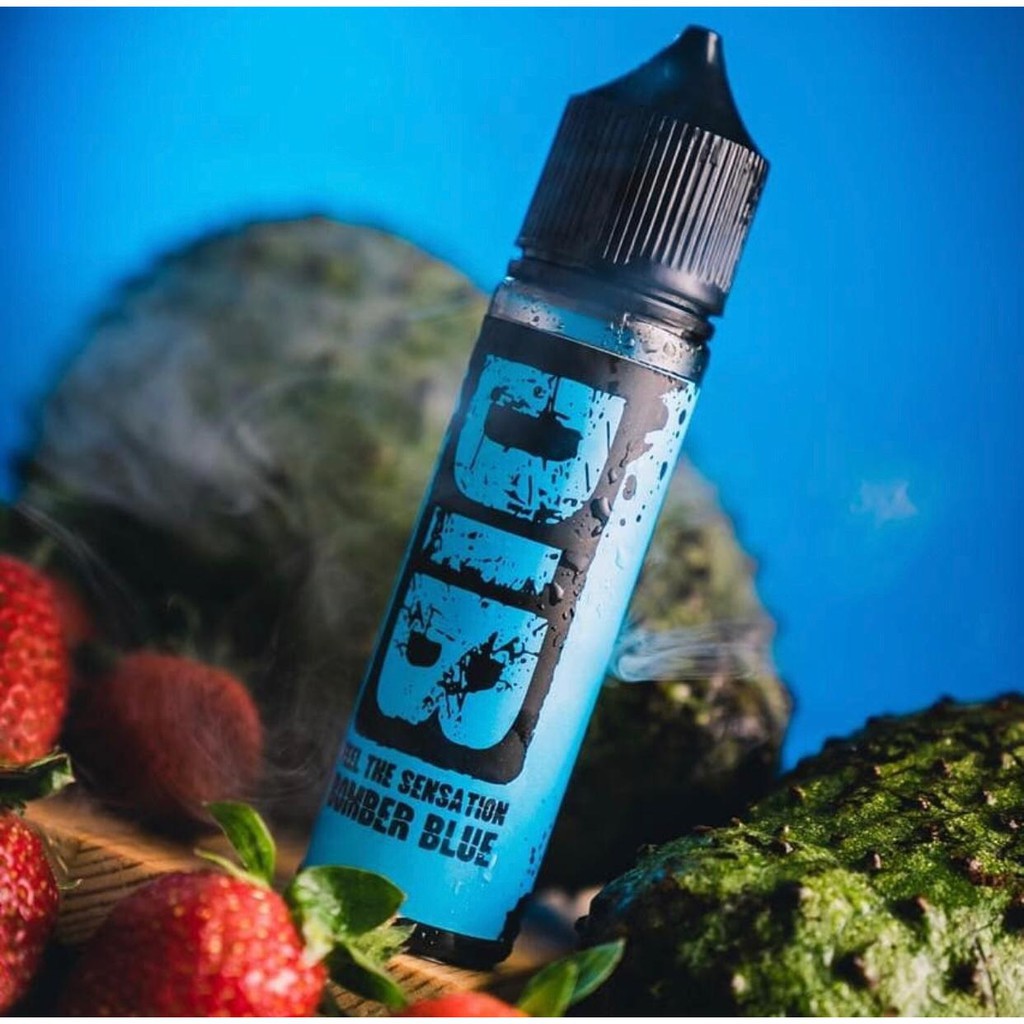 DIB Feel The Sensation Bomber Blue 60ML - Liquid  Bomber Blue (Glu Killer)