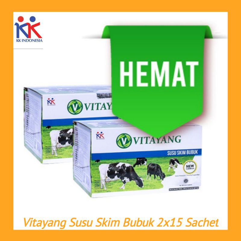 

Vitayang Susu Skim Bubuk Kolostrum dan Fucoidan Imun Tubuh Paket Hemat 2 Pack