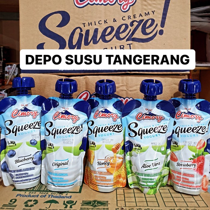 

Cimory squeeze yogurt 120gr - Strawberi