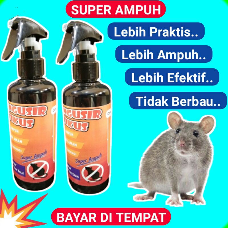 4 Pcs Semprotan Pengusir Tikus 250 ML